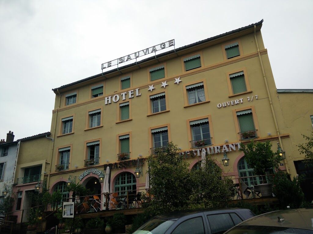 Hotel Le Sauvage Tournus Bagian luar foto